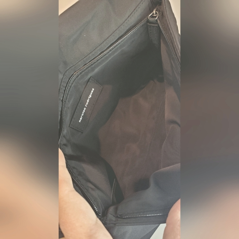 Narciso Rodriguez Black Makeup-Cosmetic Bag- zip closure - Like-New - Picture 7 of 9